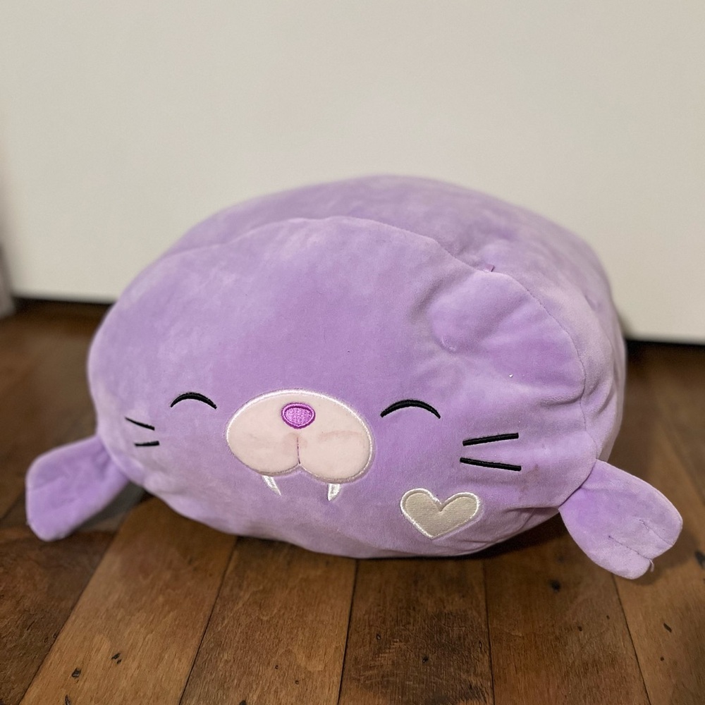 Winnie the Purple Walrus Squishmallow